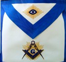 Master Masons Apron with All Seeing Eye